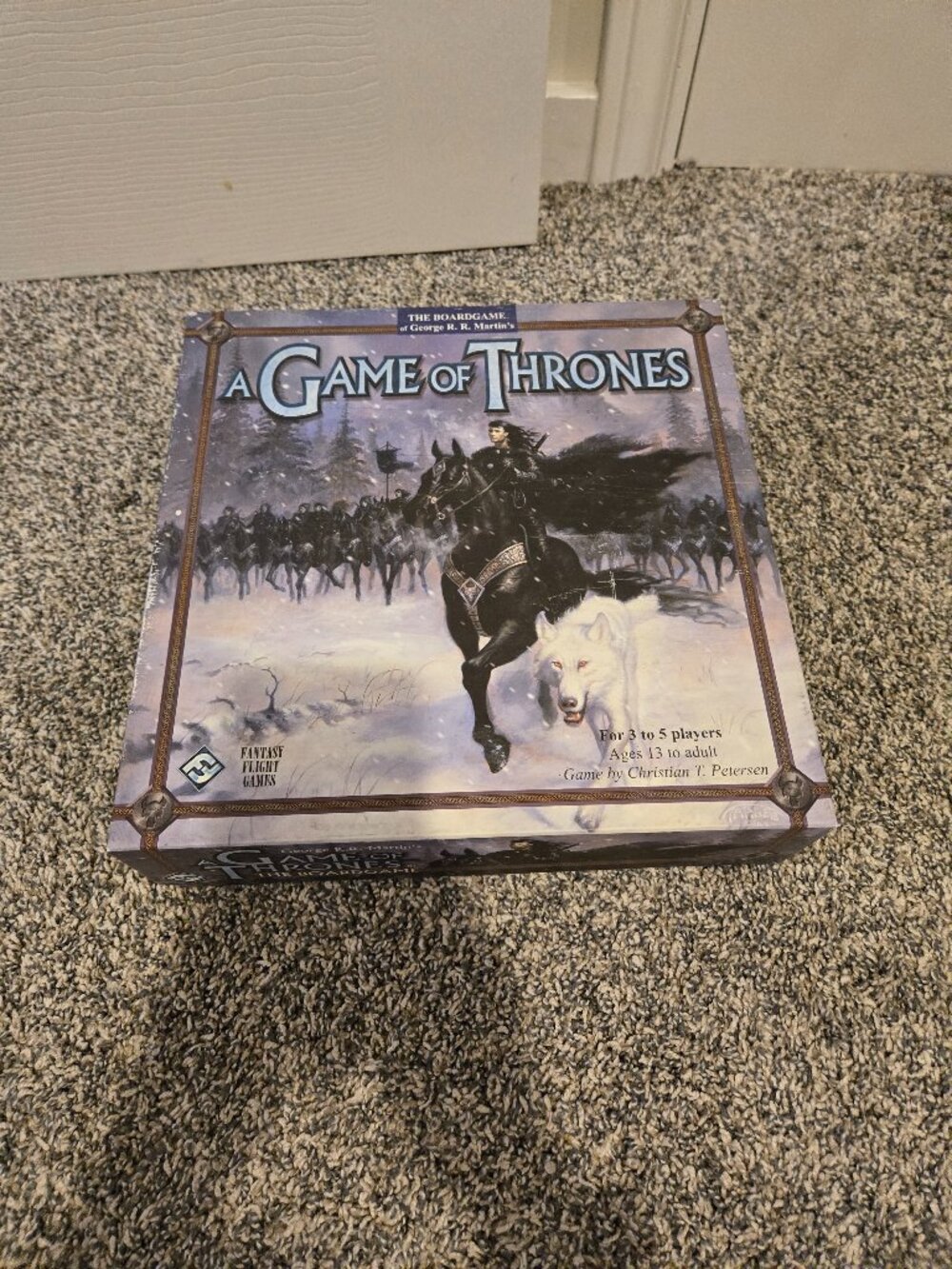Game of Thrones Board Game A Clash of Kings Storm of Swords Fantasy Flight 2009